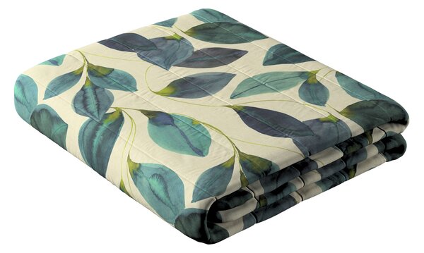 Stripe quilted throw