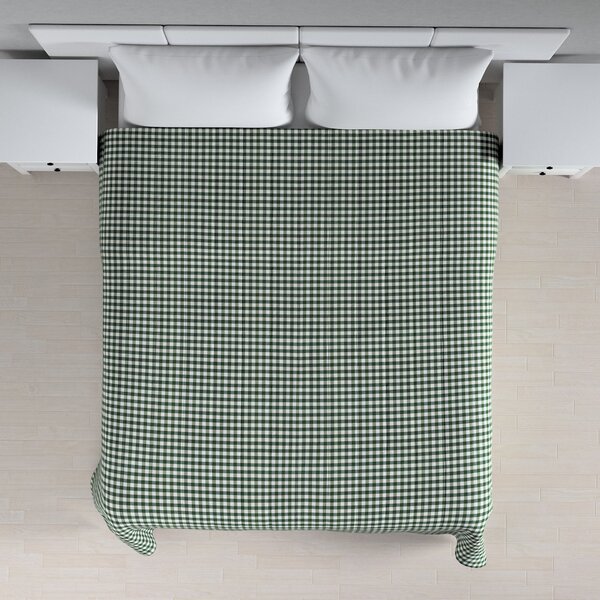 Stripe quilted throw