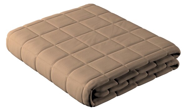 Check quilted throw