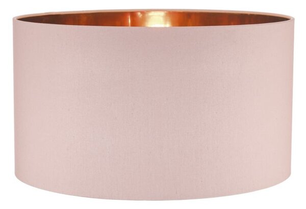 Dar lighting TIM6503 Timon Easy Fit Pendant Pink With Copper Lining