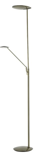 Dar lighting OUN4963 Oundle LED Floor Stand With Reading Light Bronze