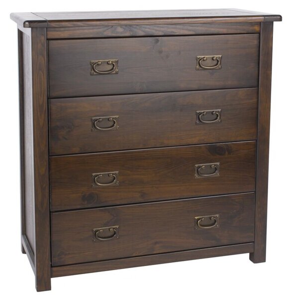 Solid Pine Wood Chest of Drawers