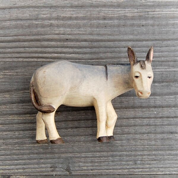 Donkey for Nativity - romanesque