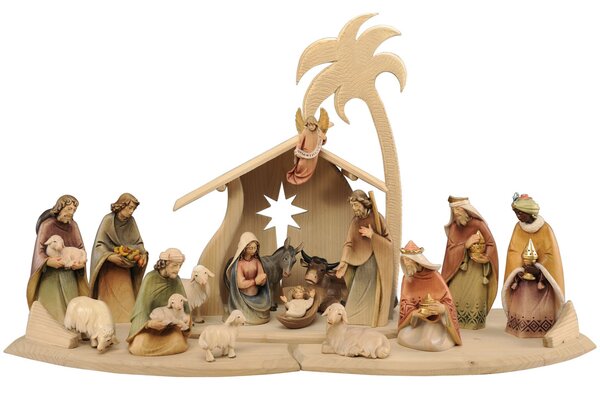 Morning Star Nativity Set -Stable and 16 figurines