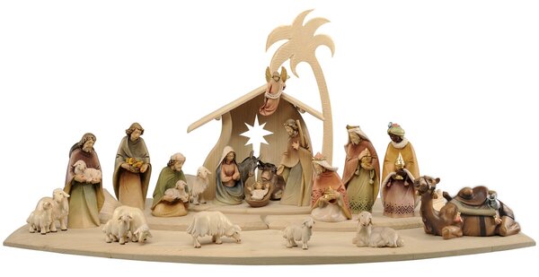 Morning Star Nativity Set -Stable and 19 figurines