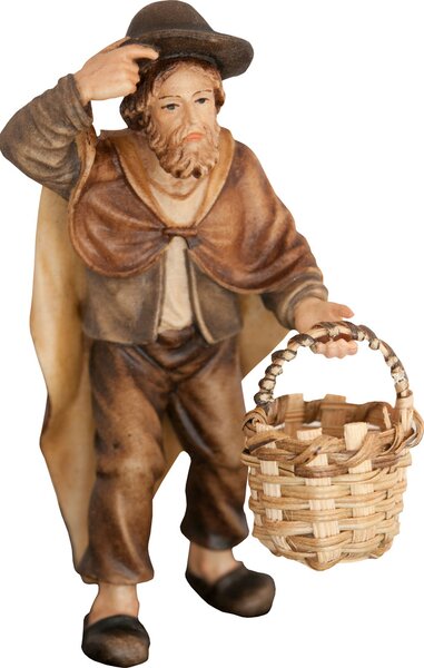 Shepherd with basket - Folk