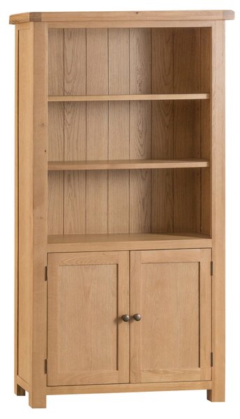 Carrabba 180cm x 100cm Medium Oak Bookcase