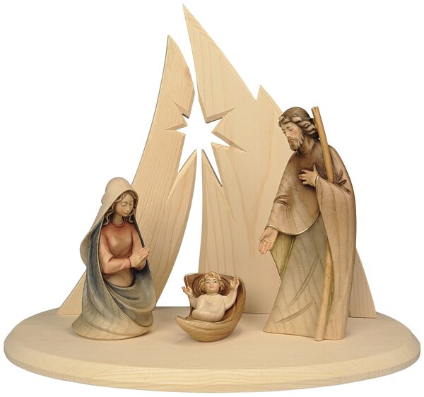 Holy Family with `Morning Star` stable