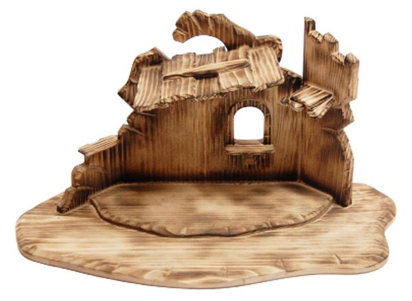 Stable for Nativity Scene Set - wooden