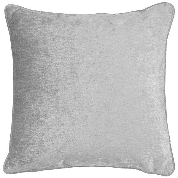 Langley Cushion Cover 17 x 17 Silver