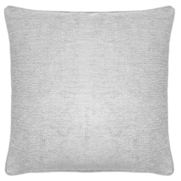 Savoy Filled Cushion 17x17 Grey