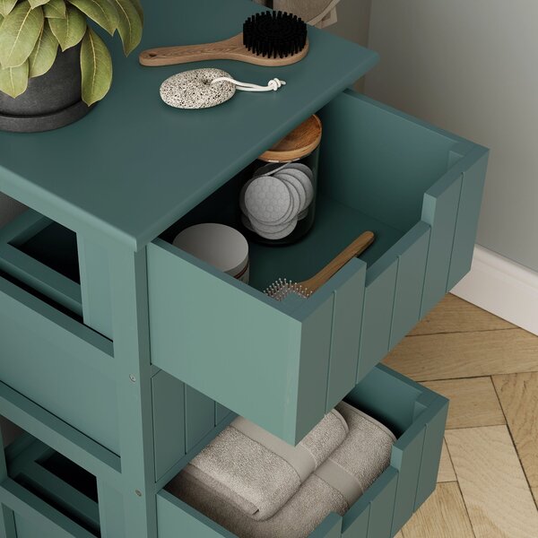 Ronnie 4 Drawer Bathroom Storage Unit