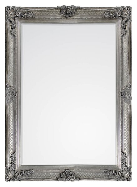 Lewis Medium Rectangle Wall Mirror - Silver