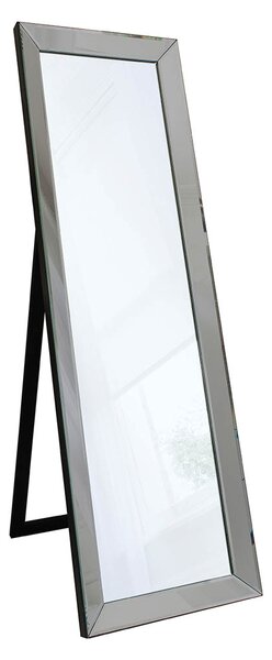 Layla Extra Large Rectangle Cheval Mirror - Grey