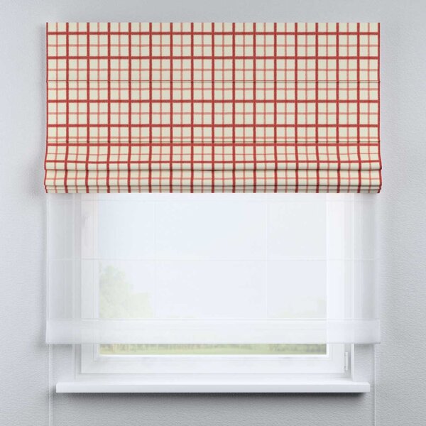 Double layered Roman blind DUO