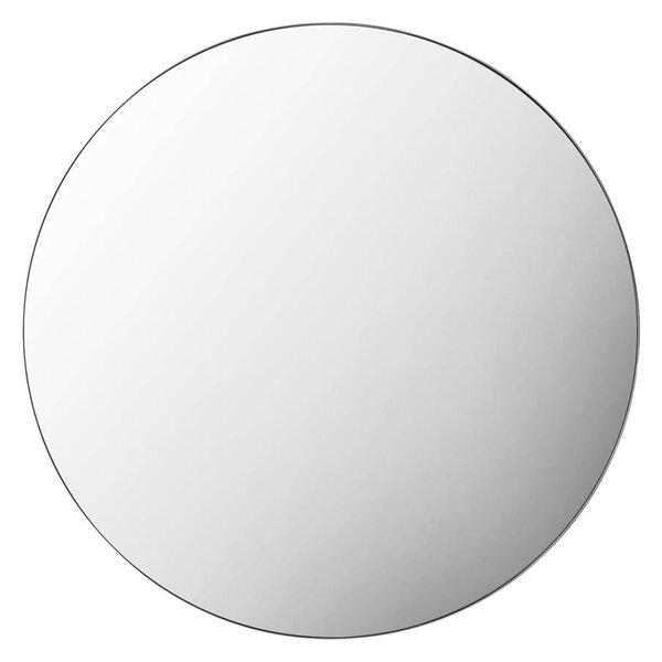 Chante Medium Round Wall Mirror - Silver
