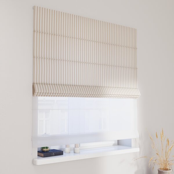 Voile and fabric roman blind (DUO II)
