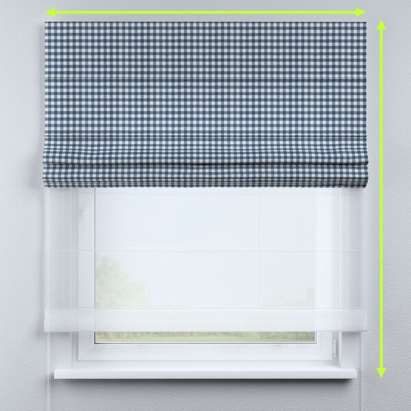 Double layered Roman blind DUO
