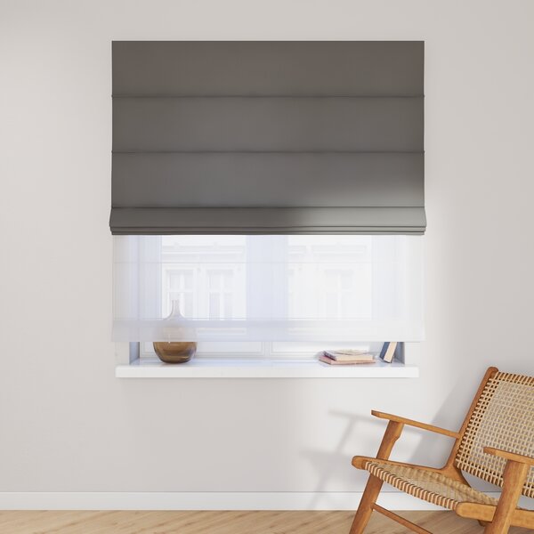 Double layered Roman blind DUO