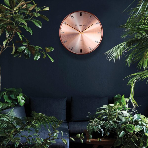 Thomas Kent 53cm Jewel Wall Clock - Amber