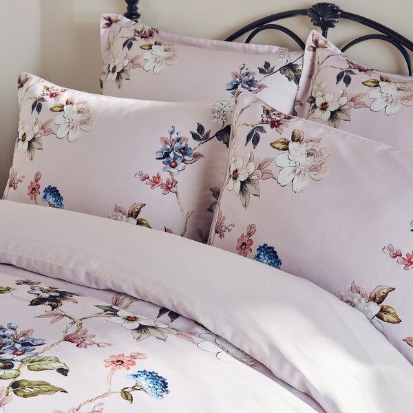 Holly Willoughby Exotic Blossom 100% Cotton Duvet Cover and Pillowcase Set