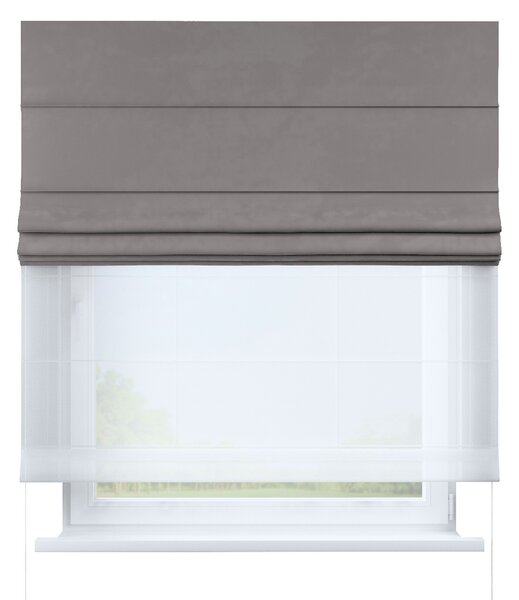 Double layered Roman blind DUO