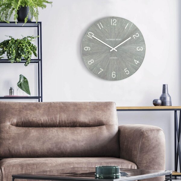 Thomas Kent 56cm Wharf Wall Clock - Limestone
