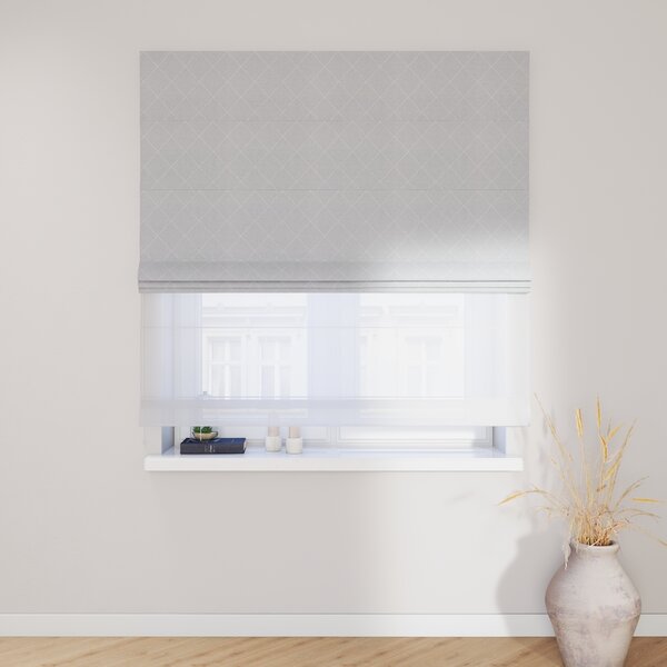 Double layered Roman blind DUO