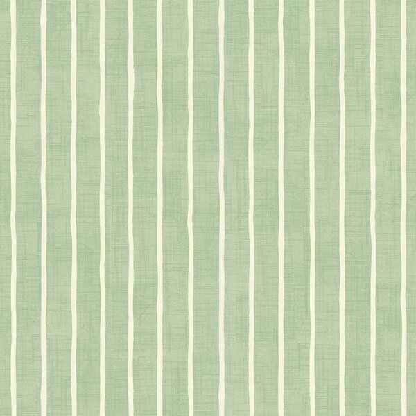 ILiv Pencil Stripe Fabric Lemongrass