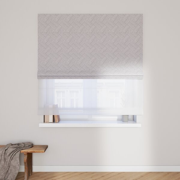 Double layered Roman blind DUO