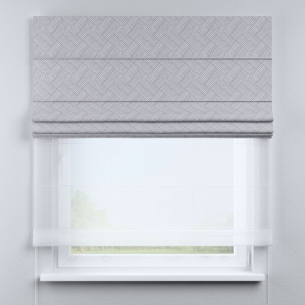 Double layered Roman blind DUO