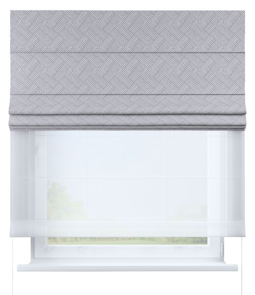 Double layered Roman blind DUO