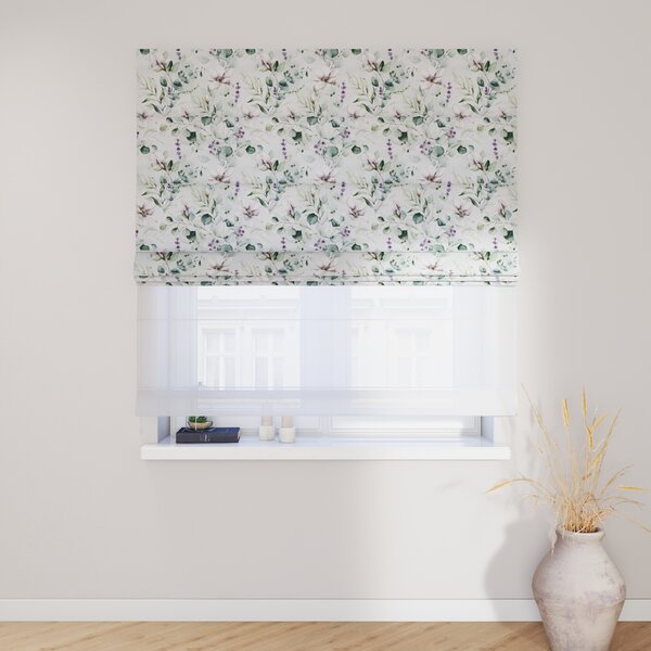 Double layered Roman blind DUO