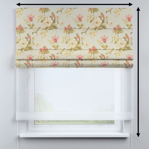 Double layered Roman blind DUO