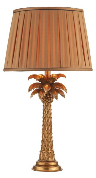 Dar lighting PAL4235-X Palm Table Lamp Gold Base Only