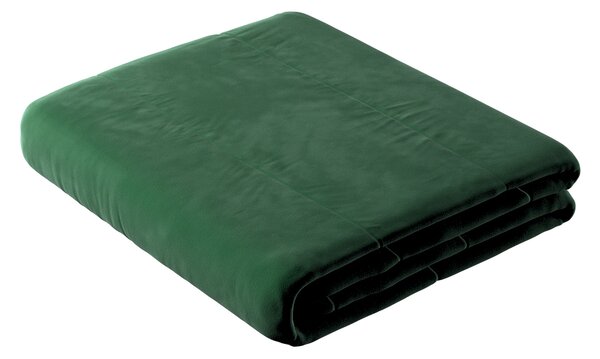 Velvet stripe quilted throw