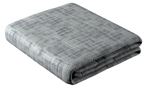 Velvet stripe quilted throw