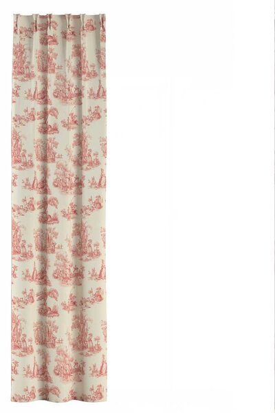 Double pinch pleat curtain