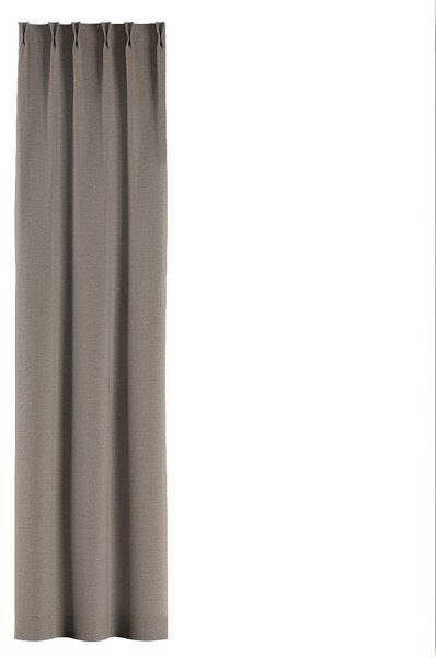 Double pinch pleat curtain
