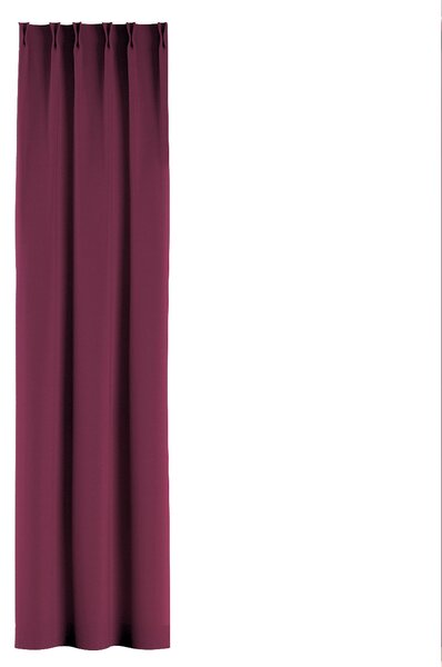 Double pinch pleat curtain