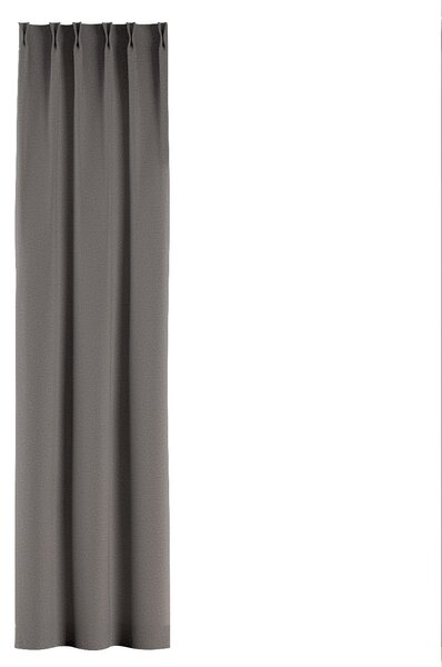 Double pinch pleat curtain