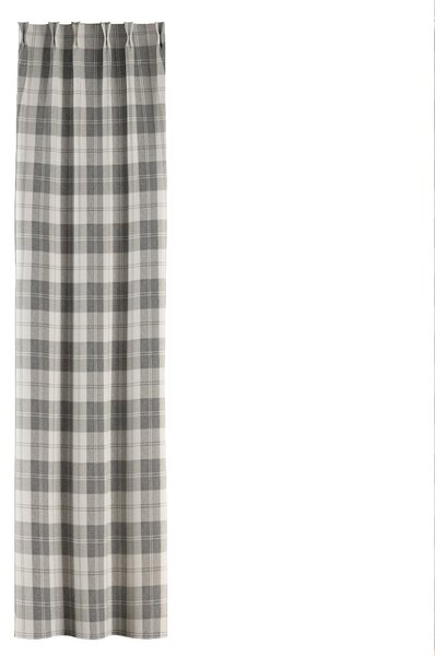 Double pinch pleat curtain