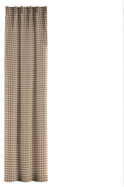 Double pinch pleat curtain