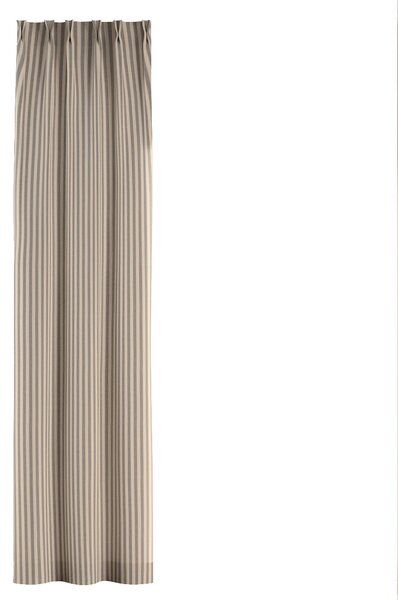 Double pinch pleat curtain