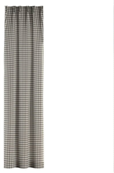 Double pinch pleat curtain