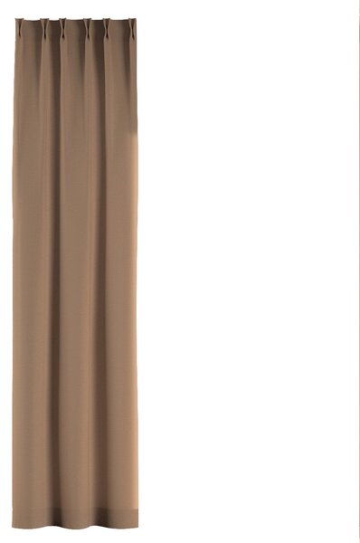 Double pinch pleat curtain