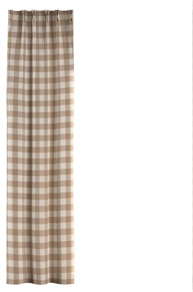 Double pinch pleat curtain