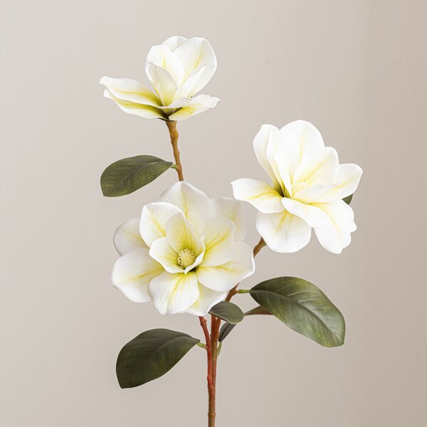 Magnolia Cream Spray 92cm Cream