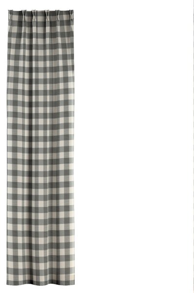 Double pinch pleat curtain