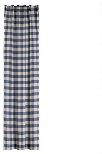 Double pinch pleat curtain